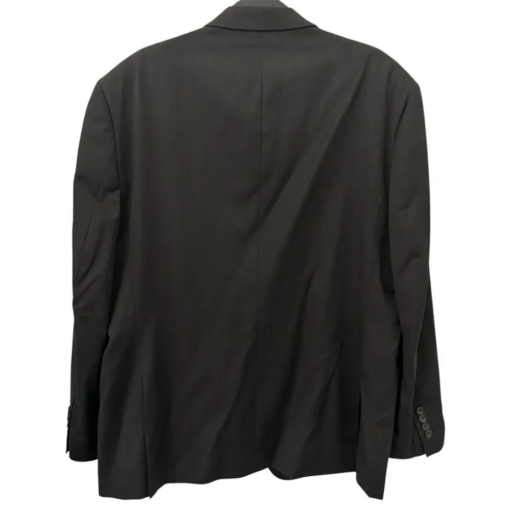 Pronto Uomo Platinum Blazer Mens 48R Gray Wool Suit Jacket Sport Coat Formal